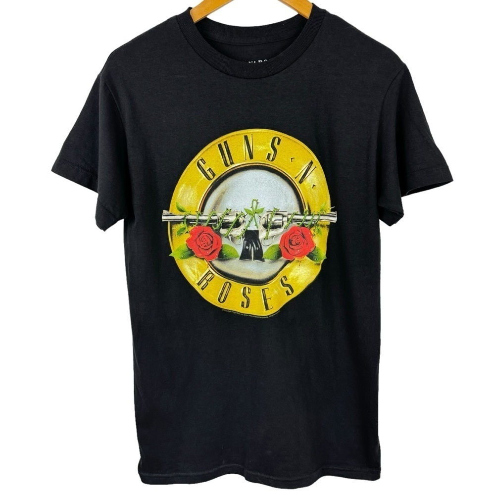 Guns N Roses 2018 Mens T-Shirt Small Short Sleeve Cotton Rock Band Music Black